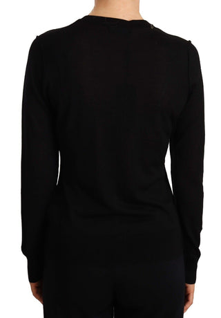 Elegant Crewneck Virgin Wool Sweater - Luxury for You