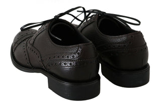 Elegant Wingtip Derby Dress Shoes