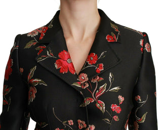 Elegant Floral Embroidered Trench Coat - Luxury for You