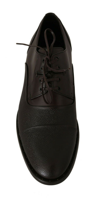 Elegant Brown Leather Formal Lace-ups - Luxury for You