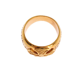 Glamorous Gold-plated Sterling Silver Ring - Luxury for You