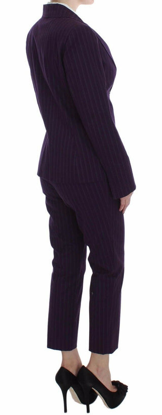 Elegant Striped Pant & Blazer Suit - Luxury for You