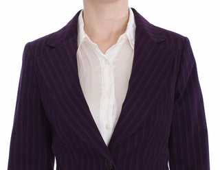 Elegant Striped Pant & Blazer Suit - Luxury for You