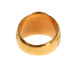 Glamorous Gold-plated Sterling Silver Ring - Luxury for You