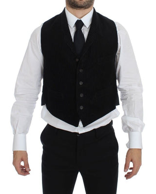 Elegant Black Manchester Dress Vest - Luxury for You