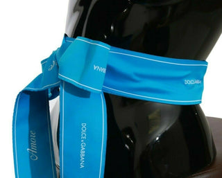 Elegant Bow Snap Blue Waist Belt - Luxury for You