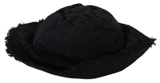 Elegant Sun-ready Black Designer Hat