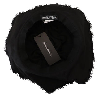 Elegant Sun-ready Black Designer Hat