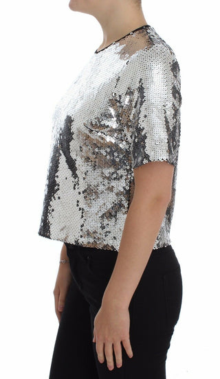 Sequined Elegance Blouse - Luxury for You