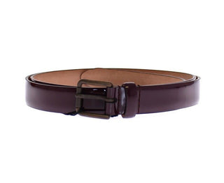 Elegant Purple Leather Belt - Luxury for You