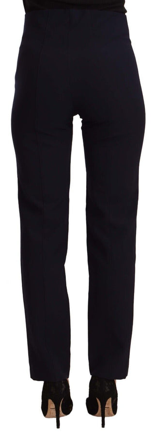 Sleek High Waist Straight Cut Pants