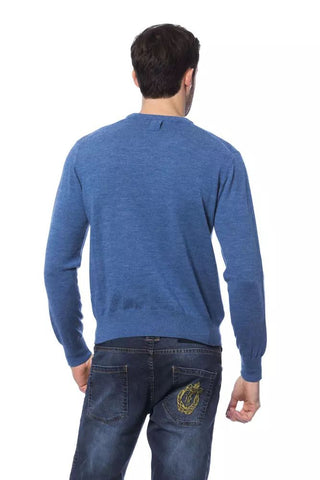 Embroidered Merino Wool Crew Neck Sweater - Luxury for You