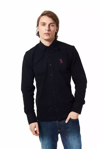 Elegant Monogram Embroidered Cotton Shirt - Luxury for You