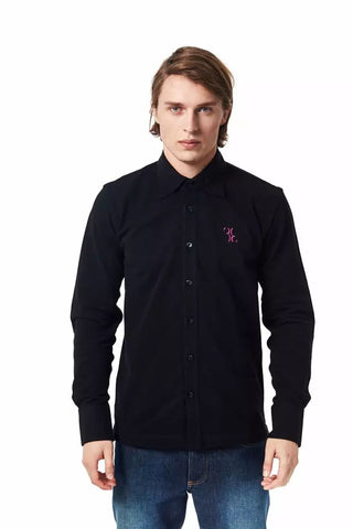 Elegant Monogram Embroidered Cotton Shirt - Luxury for You