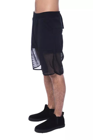 Elevate Your Style With Chic Transparent-panel Shorts - Luxury for You