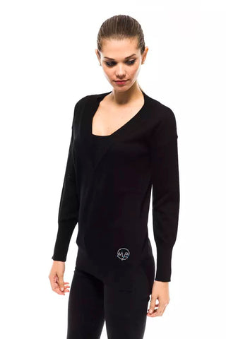 Elegant V-neck Wool-blend Designer Sweater - Luxury for You