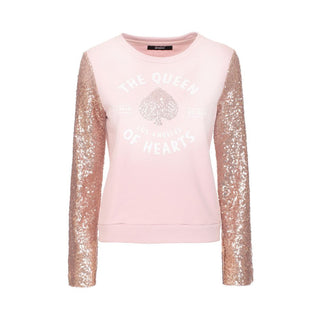 Elegant Pink Long Sleeve Crewneck - Luxury for You