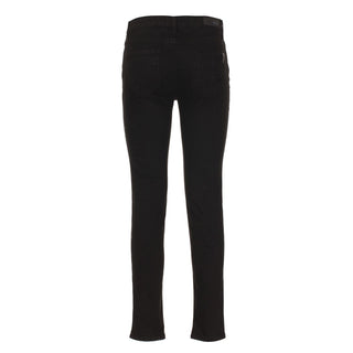 Chic Black Cotton Blend Trousers - Luxury for You