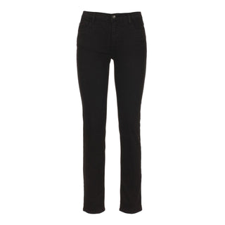 Chic Black Cotton Blend Trousers - Luxury for You