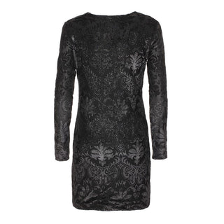 Elegant Long Sleeve Black Dress - Luxury for You