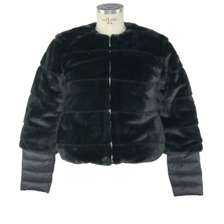 Elegant Black Faux Fur Outerwear - Luxury for You