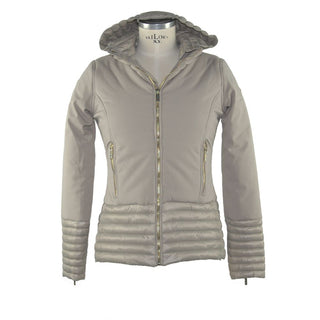 Champagne Elegance: Sleek Down Jacket - Luxury for You