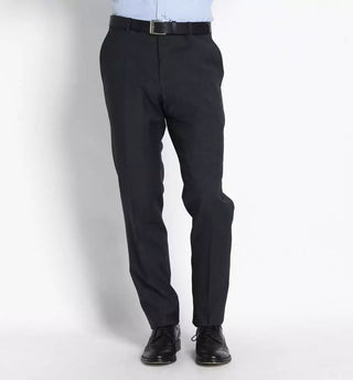 Elegant Gray Woolen Suit Pants - Drop 7 Cut - Luxury for You