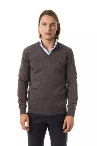 Exquisite V-neck Embroidered Merino Sweater - Luxury for You