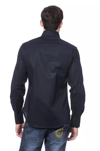 Elegant Monogram Blue Shirt For Men - Luxury for You