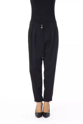 Elegant Oversized Black Trousers - Luxury for You