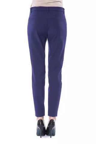 Chic Slim Fit Trousers With Zip Pockets - Luxury for You