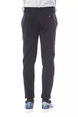 Elegant Slim Fit Blue Trousers - Luxury for You