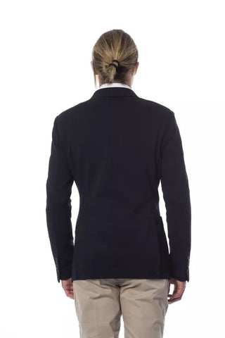 Elegant Double Breasted Blazer In Blue - Luxury for You