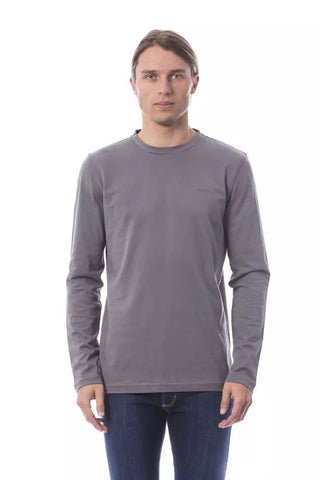 Elegant Long Sleeve Gray T-shirt - Luxury for You