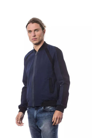 Sleek Blue Bomber Jacket - Tailored Fit - Luxury for You