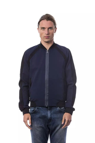 Sleek Blue Bomber Jacket - Tailored Fit - Luxury for You