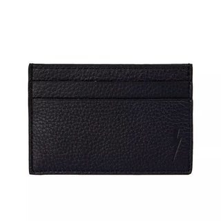 Sleek Black Leather Card Holder Wallet - Luxury for You