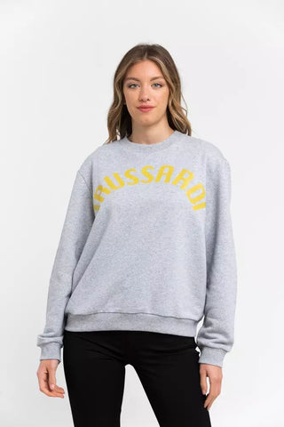 Oversized Cotton-blend Round-neck Sweatshirt - Luxury for You