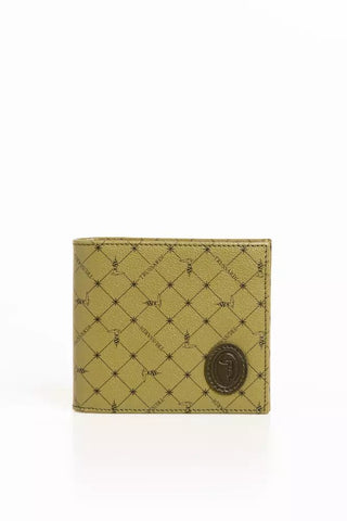 Elegant Green Crespo Leather Monogram Wallet - Luxury for You