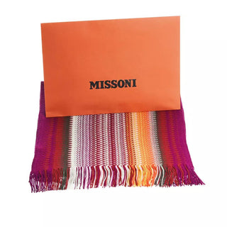 Geometric Pattern Fringed Scarf In Vibrant Hues - Luxury for You