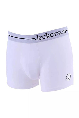 White Cotton Men Boxer