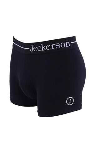 Sleek Monochrome Boxers With Branded Band