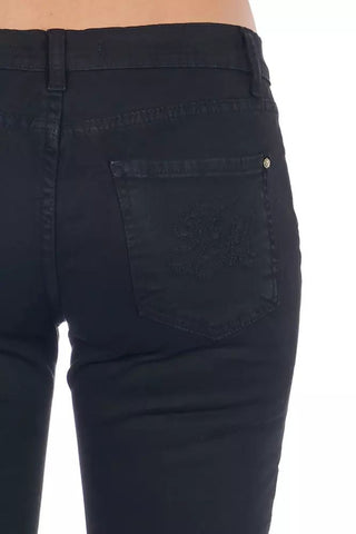 Black Cotton Women's Jean