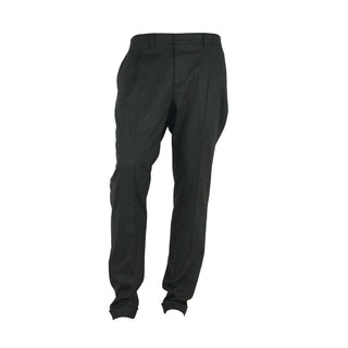 Elegant Italian Gray Trousers For Men