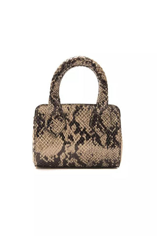 Chic Python Print Leather Mini Tote - Luxury for You