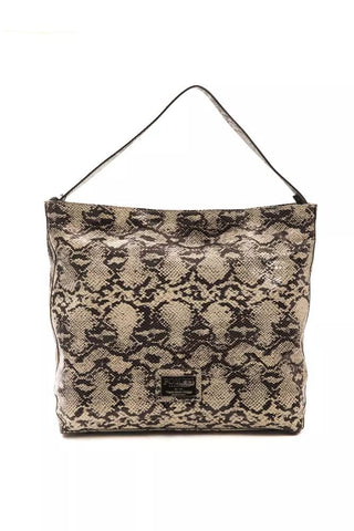 Chic Python Print Leather Shoulder Bag - Luxury for You