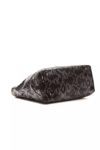 Chic Python Print Leather Shoulder Bag - Luxury for You