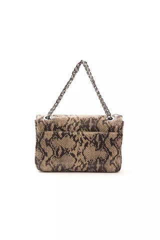 Elegant Python Print Leather Crossbody Bag - Luxury for You