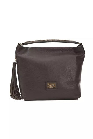 Chic Brown Leather Shoulder Bag - Luxury for You