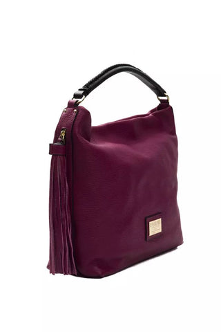 Elegant Burgundy Leather Shoulder Bag - Luxury for You